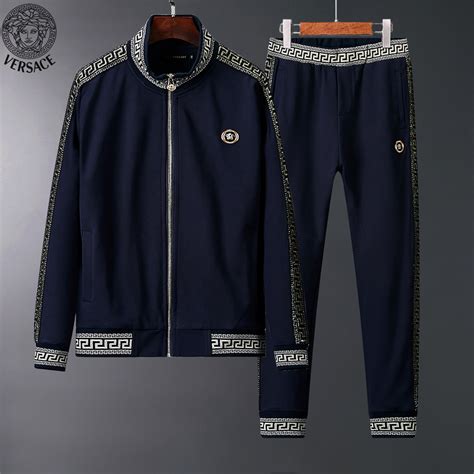 versace suit men|versace tracksuit men's.